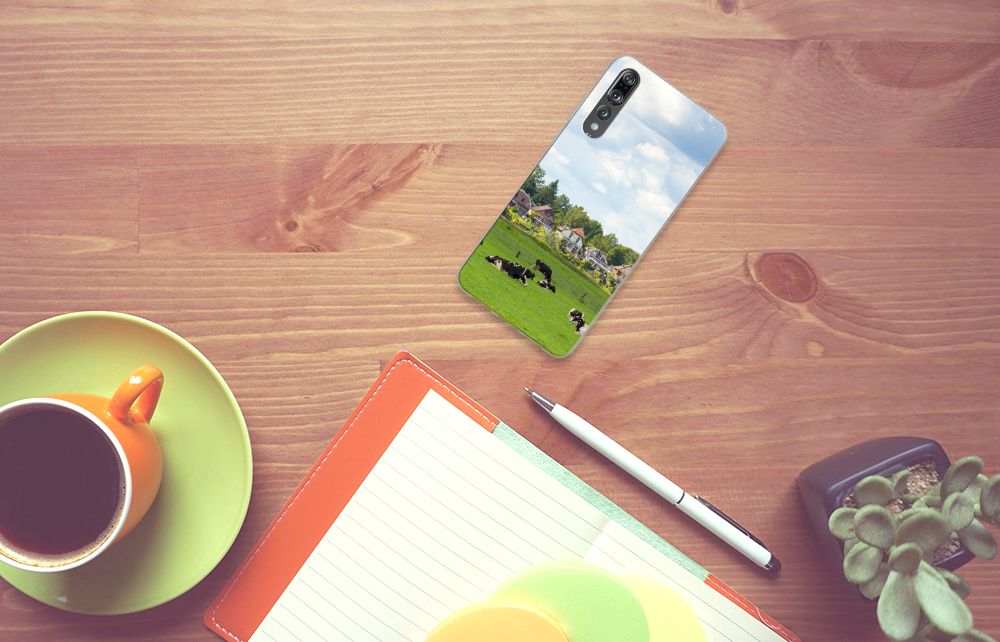 Huawei P20 Pro TPU Hoesje Koeien