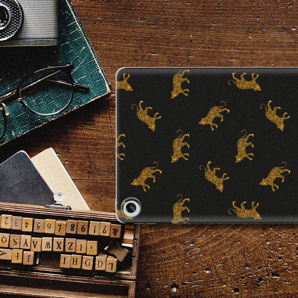 Back Case voor Lenovo Tab M10 Plus (3e generatie) Leopards - B2C Telecom