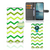 Nokia 3.4 Telefoon Hoesje Zigzag Groen