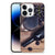 iPhone 14 Pro Max Siliconen Case Wijn met wijnfles en glas op houten achtergrond đˇ