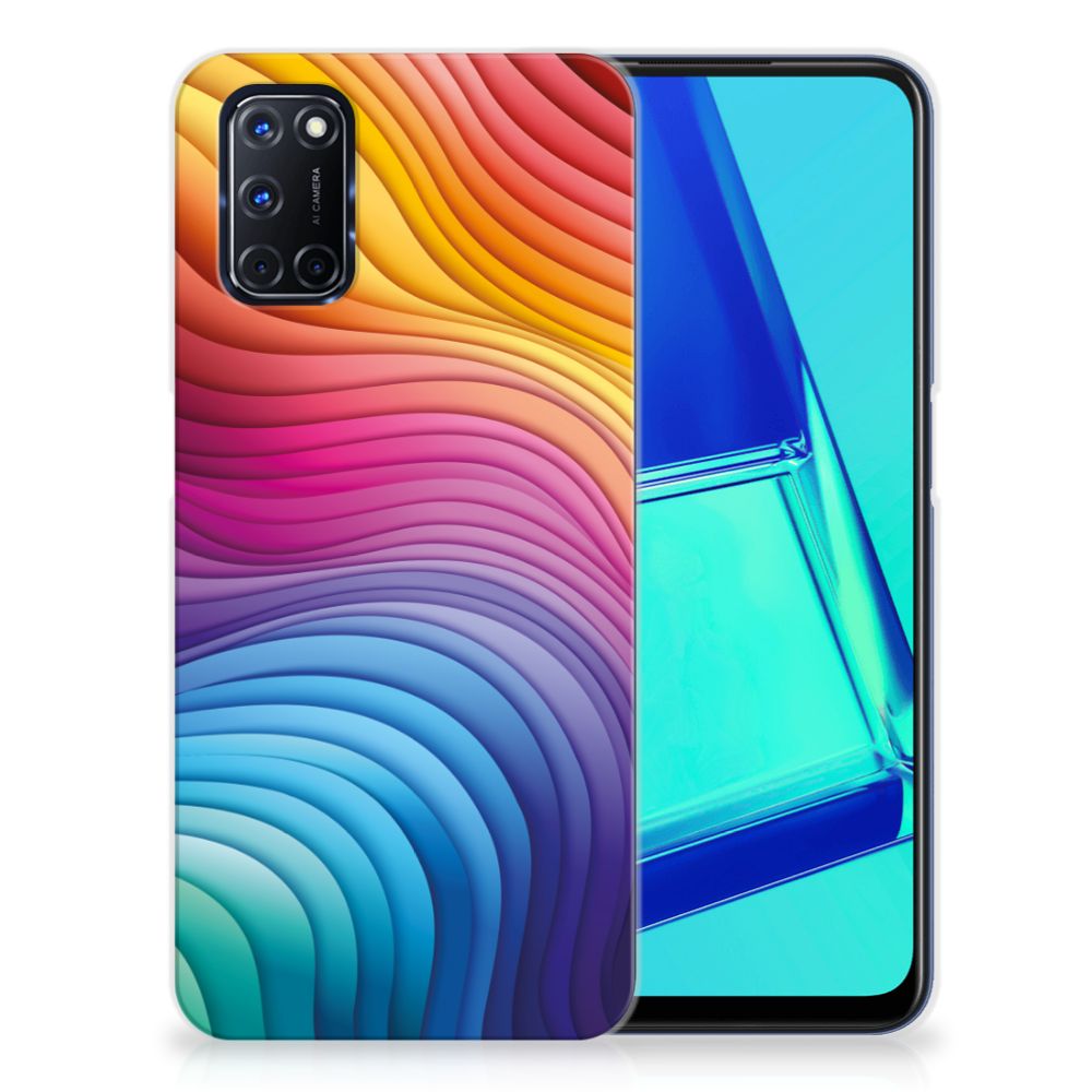 TPU Hoesje voor OPPO A52 | A72 Regenboog