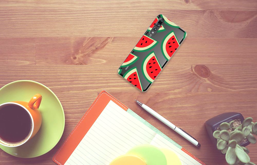 Huawei P20 Pro Siliconen Case Watermelons