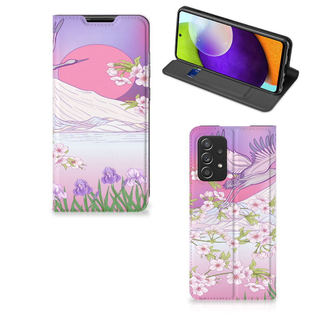 Samsung Galaxy A52 Hoesje maken Bird Flying - B2C Telecom