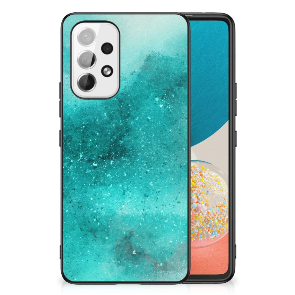 Kleurrijke Telefoonhoesje Samsung Galaxy A53 Painting Blue