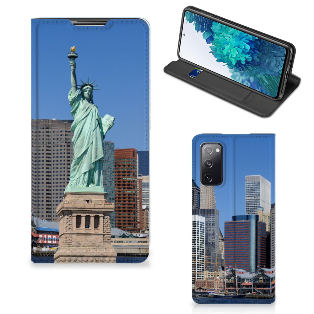 Samsung Galaxy S20 FE Book Cover Vrijheidsbeeld