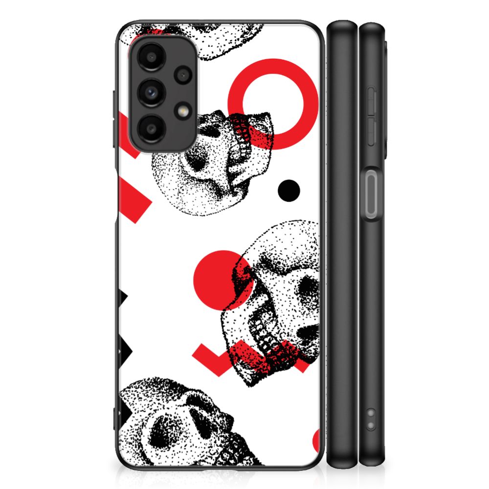 Telefoonhoesje Samsung Galaxy A13 4G Skull Red B2C Telecom