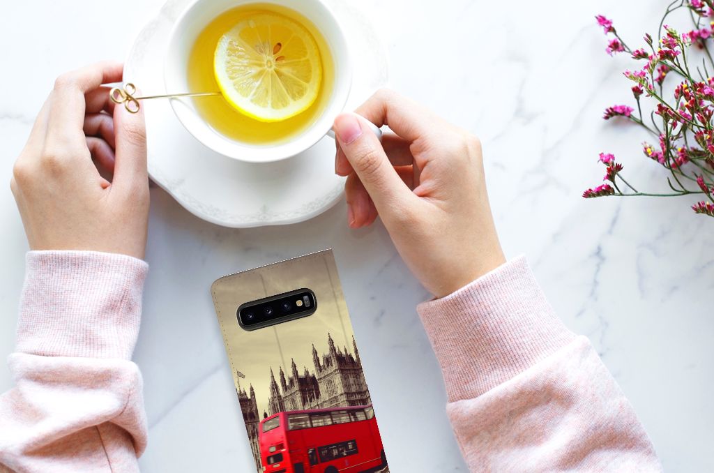 Samsung Galaxy S10 Book Cover Londen