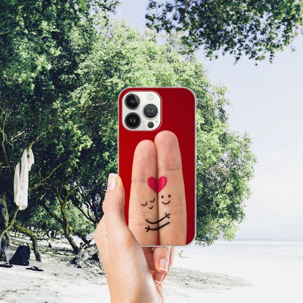 iPhone 13 Pro Max Silicone Back Cover Liefde - Origineel Romantisch Cadeau B2C Telecom