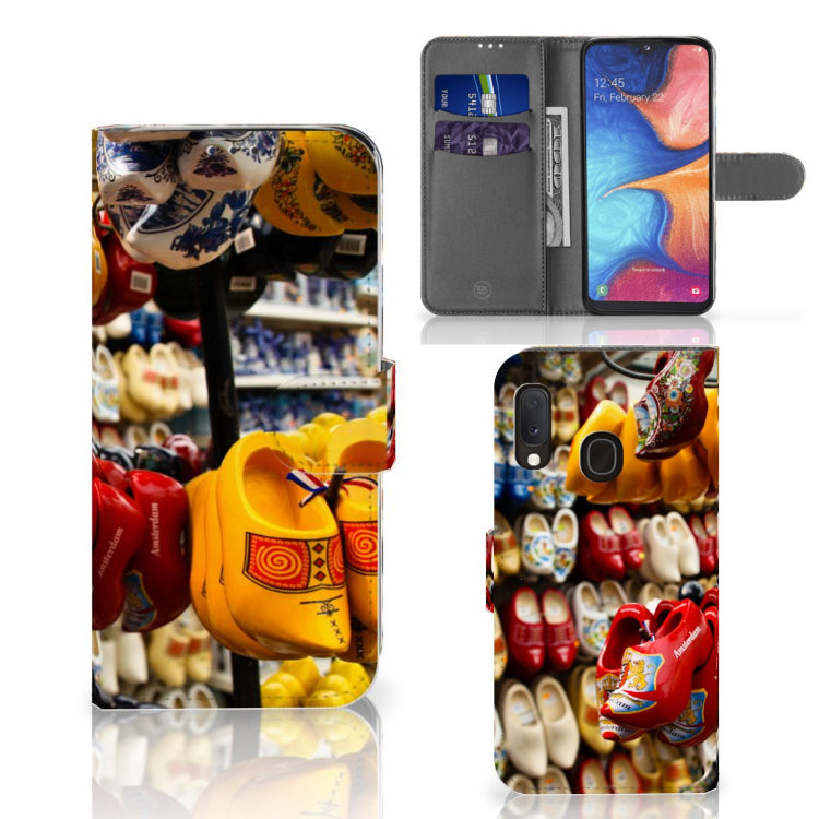Samsung Galaxy A20e Flip Cover Klompen