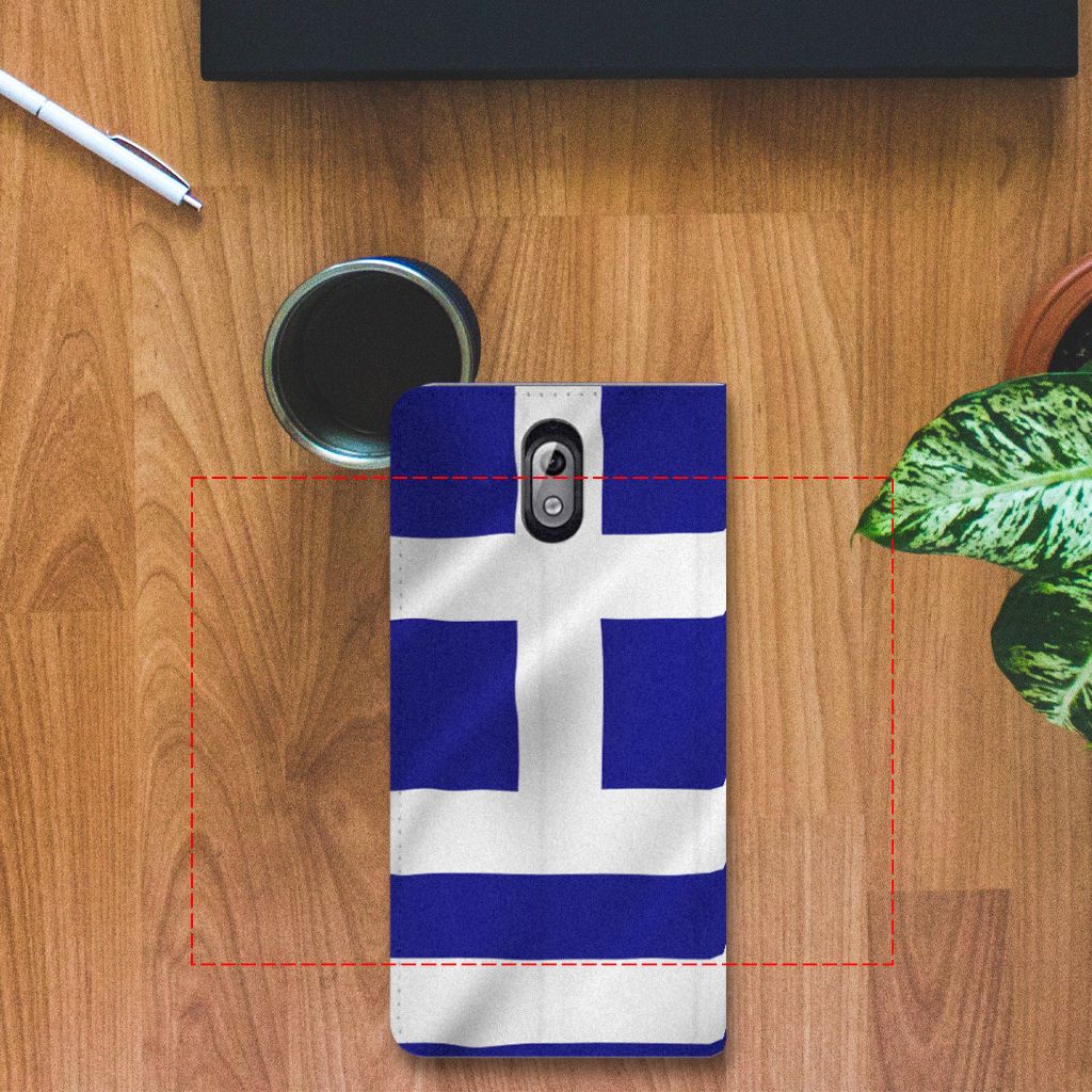 Nokia 3.1 (2018) Standcase Griekenland