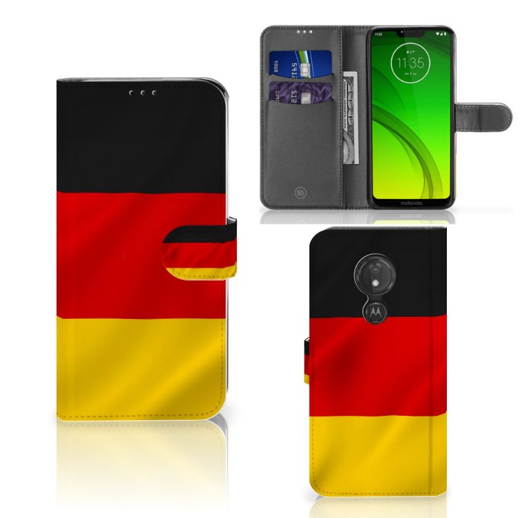 Motorola Moto G7 Power Bookstyle Case Duitsland