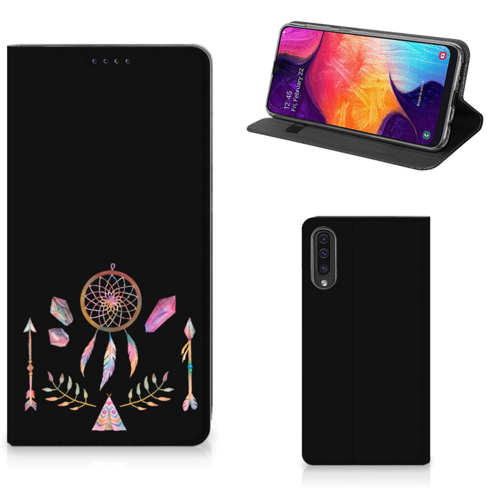 Samsung Galaxy A50 Magnet Case Boho Dreamcatcher