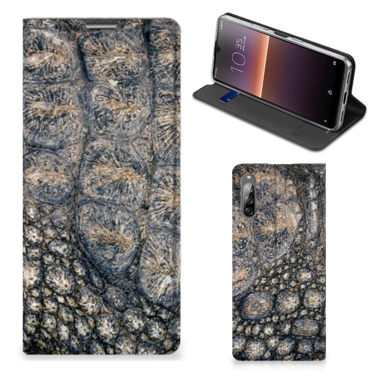 Sony Xperia L4 Hoesje maken Krokodillenprint