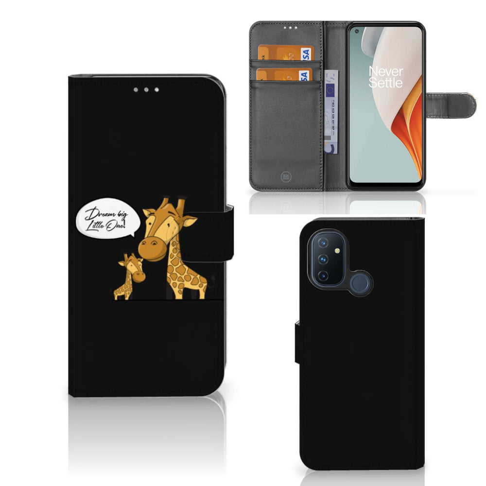 OnePlus Nord N100 Leuk Hoesje Giraffe