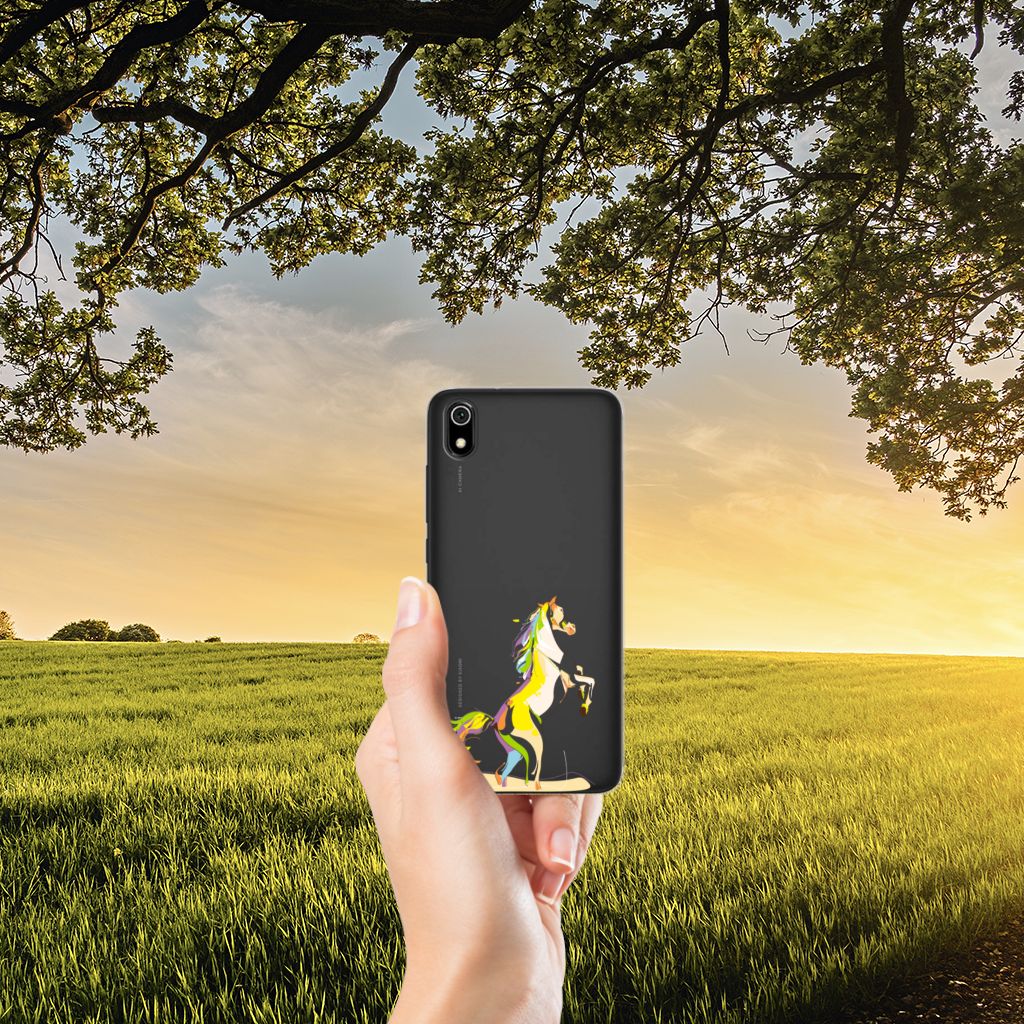 Xiaomi Redmi 7A Telefoonhoesje met Naam Horse Color