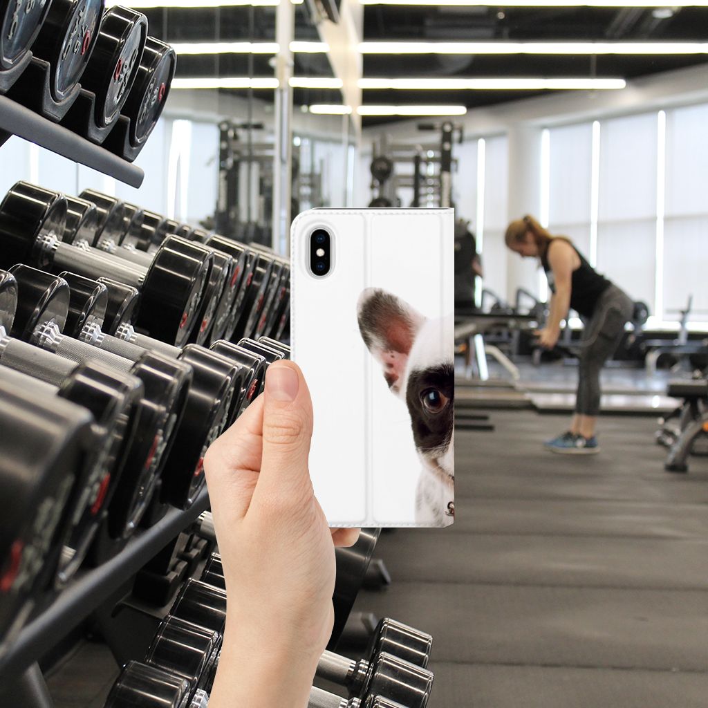 Apple iPhone Xs Max Hoesje maken Franse Bulldog