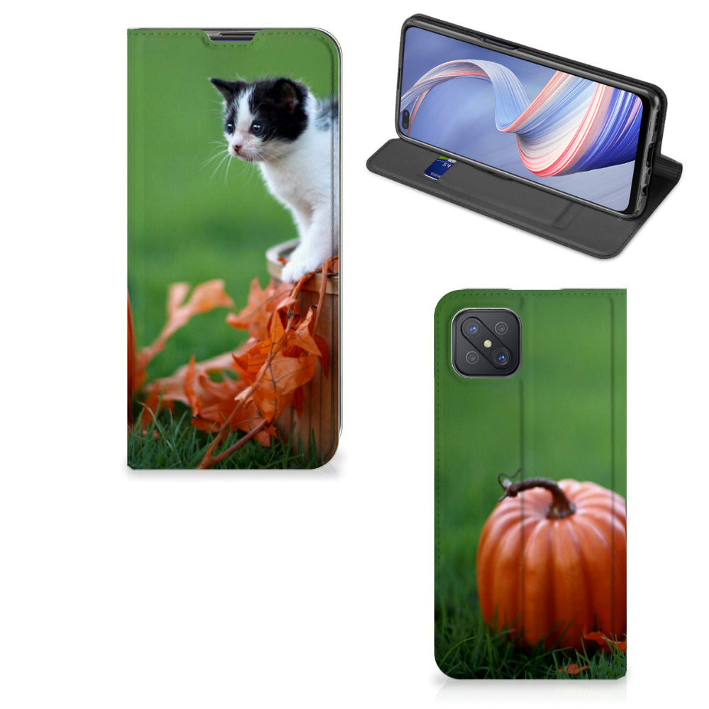 OPPO Reno4 Z 5G Hoesje maken Kitten