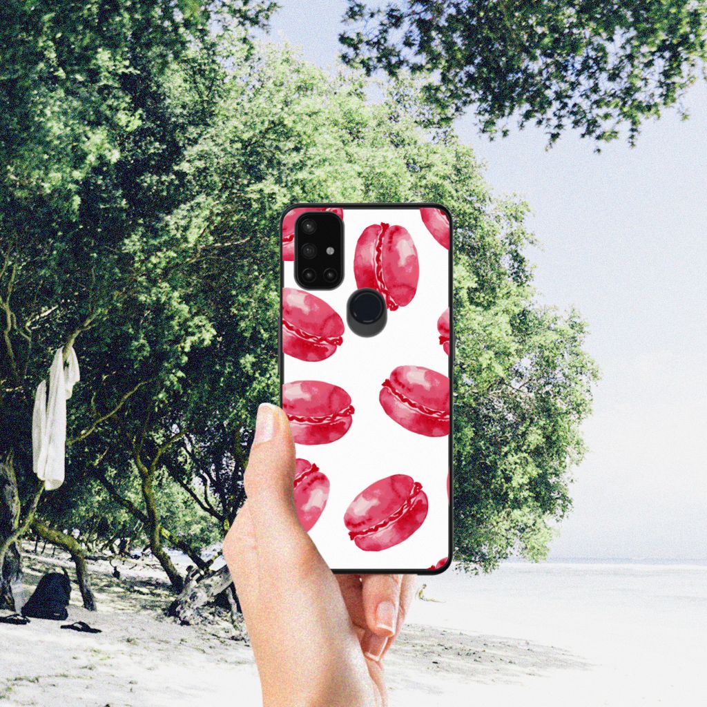 OnePlus Nord N10 5G Back Cover Hoesje Pink Macarons B2C Telecom