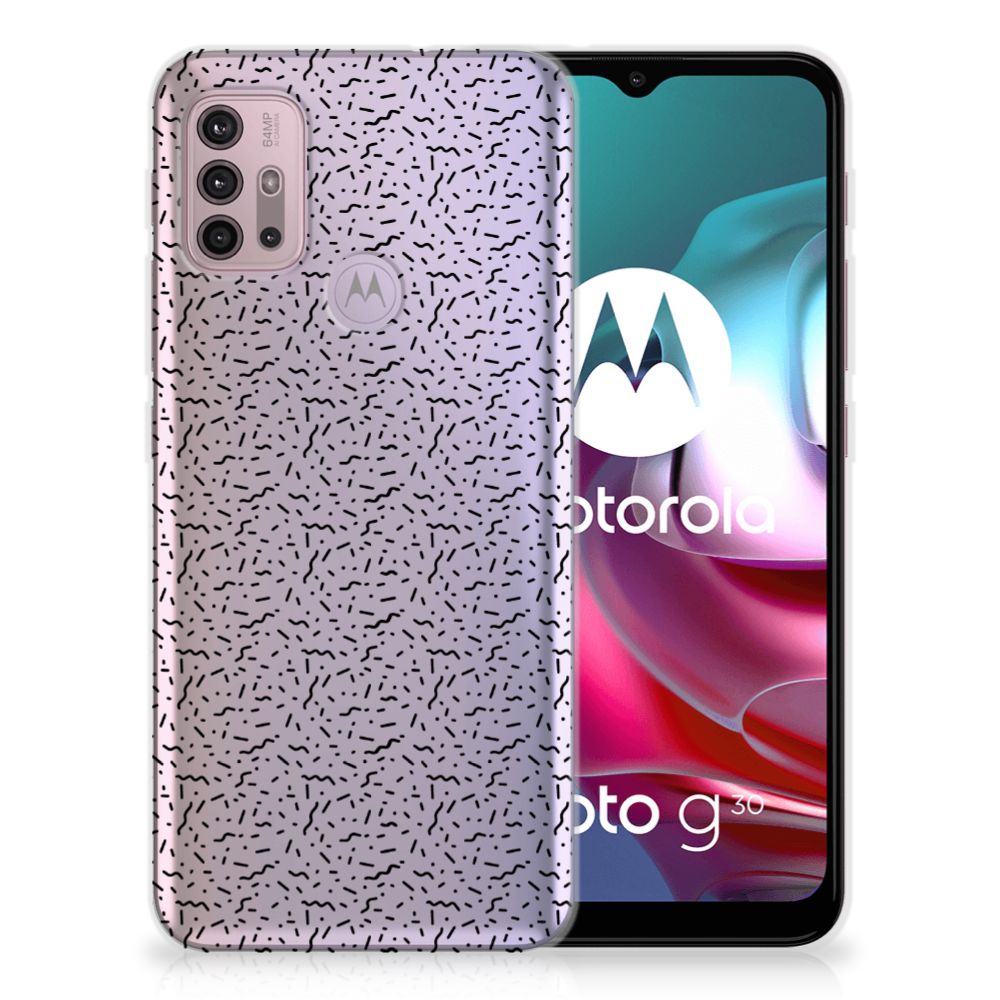 Motorola Moto G30 | G10 TPU bumper Stripes Dots