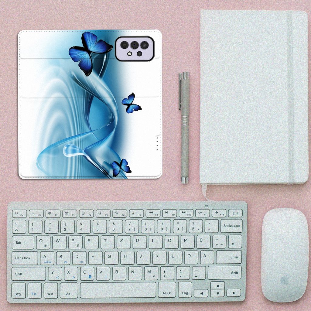 Samsung Galaxy A33 5G Hoesje maken Vlinders - B2C Telecom