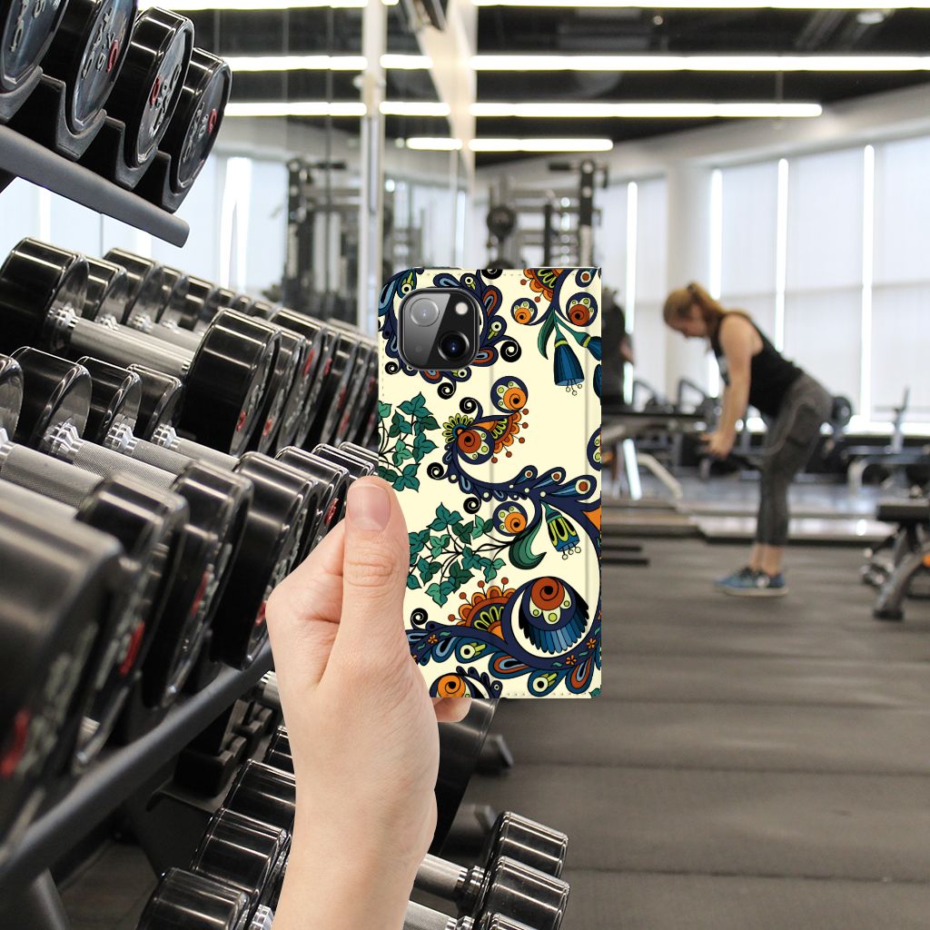 Telefoon Hoesje iPhone 14 Plus Barok Flower