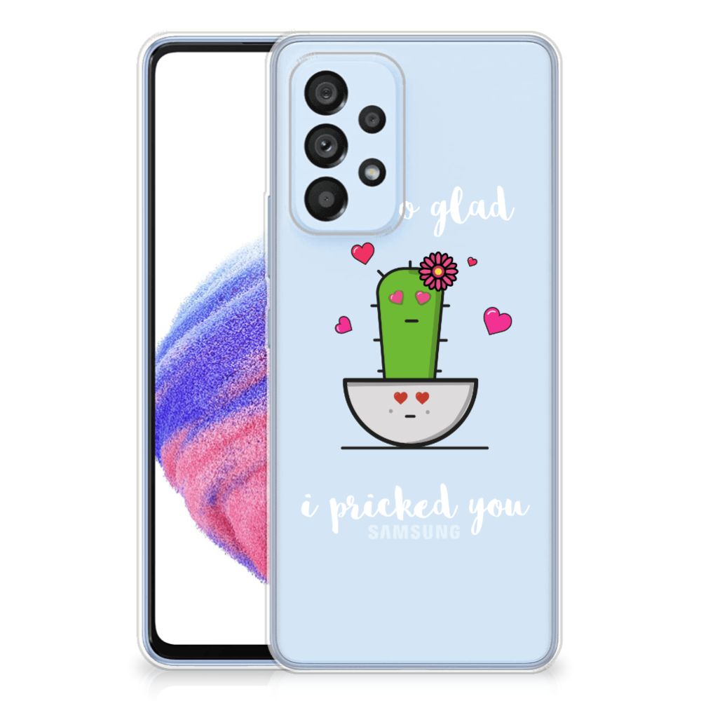 Samsung Galaxy A53 5G Telefoonhoesje met Naam Cactus Glad