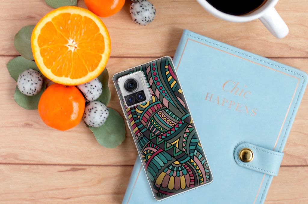 Motorola Moto X30 Pro TPU bumper Aztec