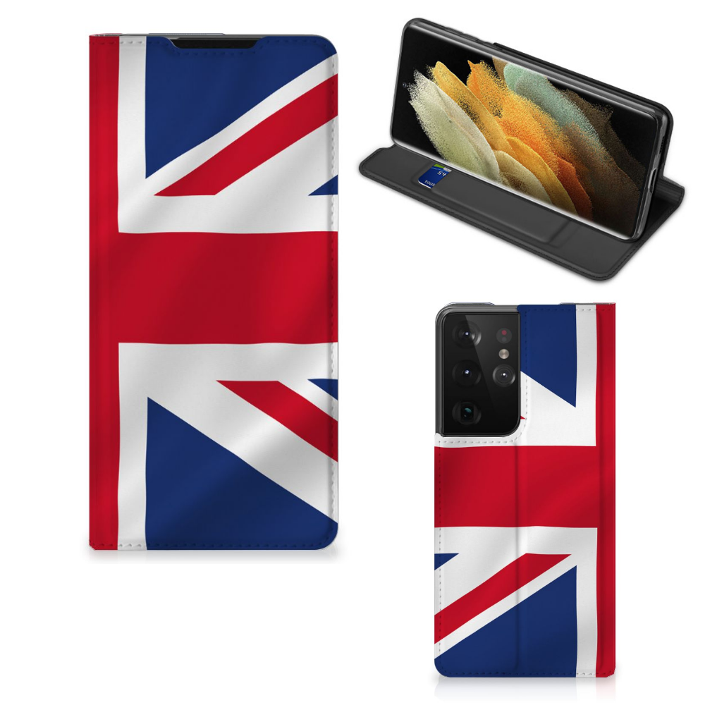 Samsung Galaxy S21 Ultra Standcase Groot-Brittannië - B2C Telecom