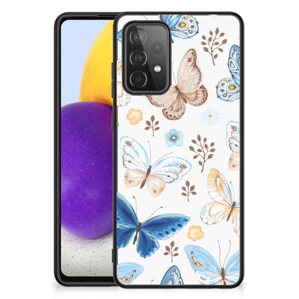 Dierenprint Telefoonhoesje voor Samsung Galaxy A72 (5G/4G) Vlinder B2C Telecom