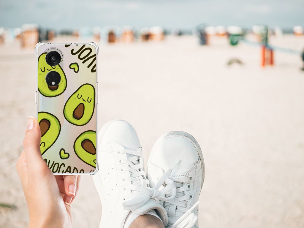 OPPO Reno8 T 5G Stevig Bumper Hoesje Avocado Singing B2C Telecom