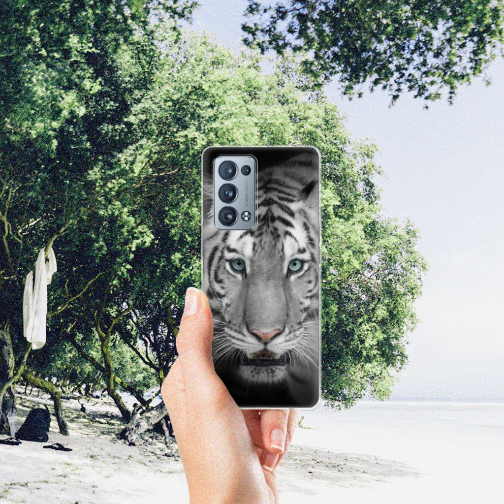 OPPO Reno 6 Pro Plus 5G TPU Hoesje Tijger B2C Telecom
