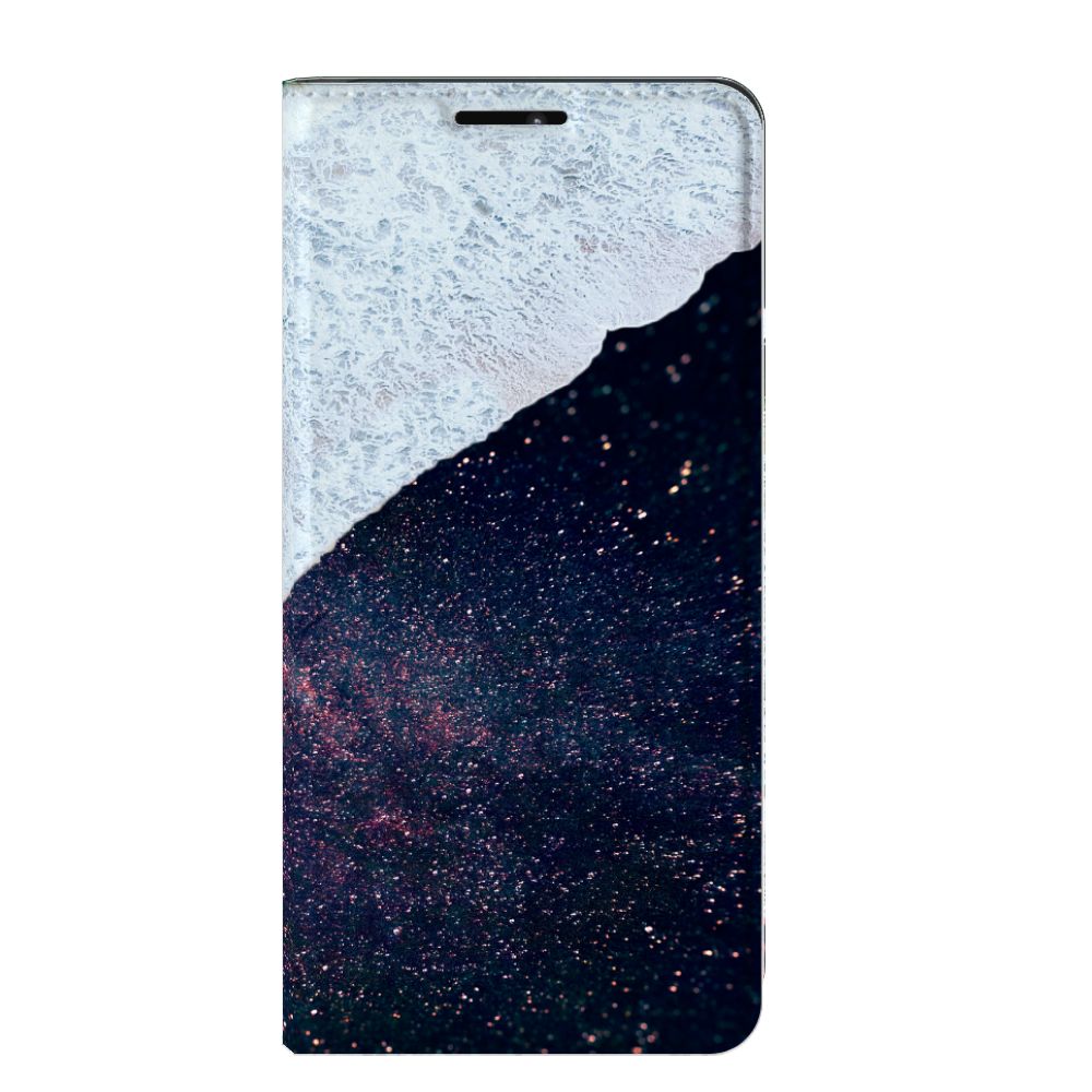 Motorola Edge 20 Pro Stand Case Sea in Space
