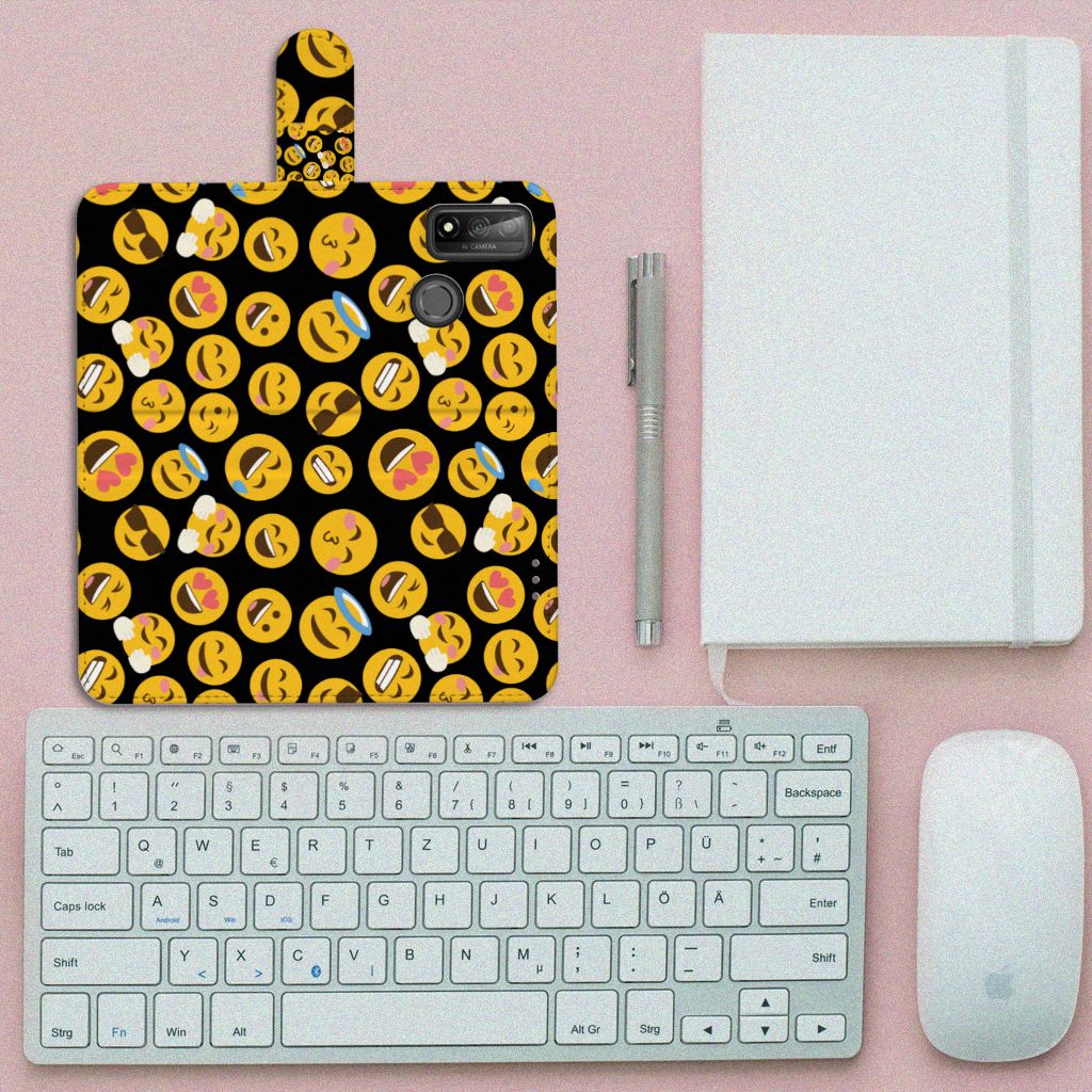 Huawei P Smart 2020 Telefoon Hoesje Emoji