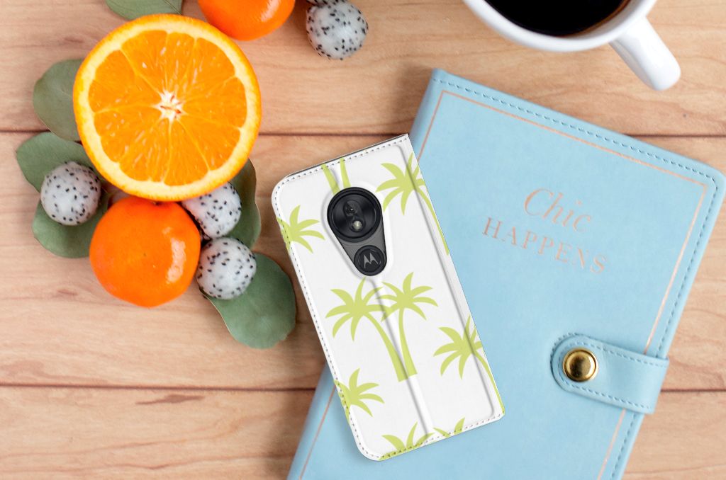 Motorola Moto G7 Play Smart Cover Palmtrees - B2C Telecom