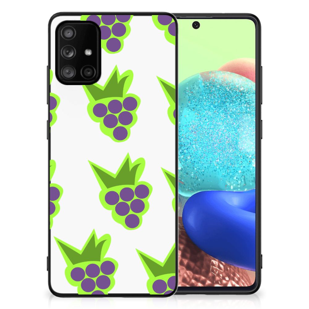 Samsung Galaxy A71 Back Cover Hoesje Druiven