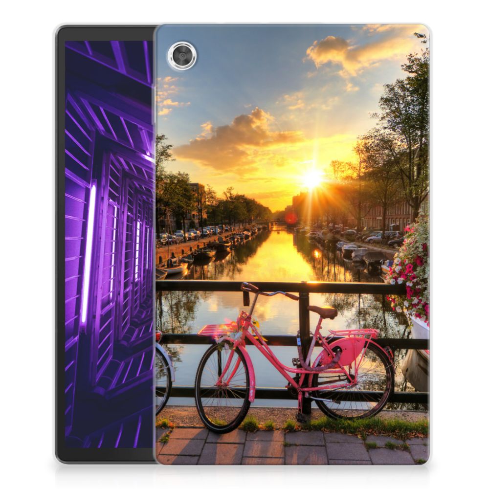 Lenovo Tab M10 Plus Hip Hoesje Amsterdamse Grachten