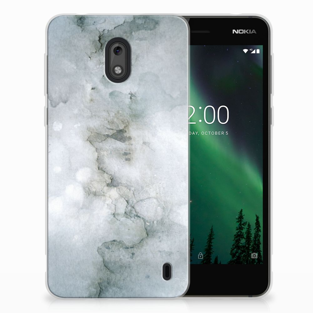Hoesje maken Nokia 2 Painting Grey