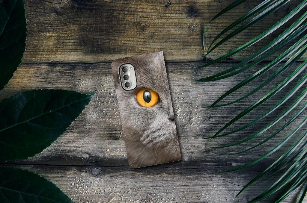Hoesje maken Motorola Moto G51 5G Britse Korthaar - B2C Telecom