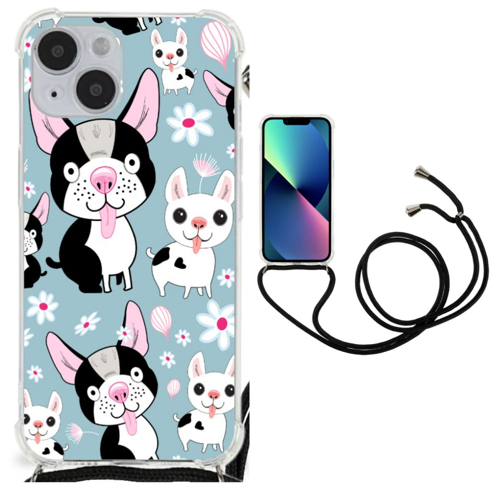 iPhone 14 Plus Case Anti-shock Hondjes