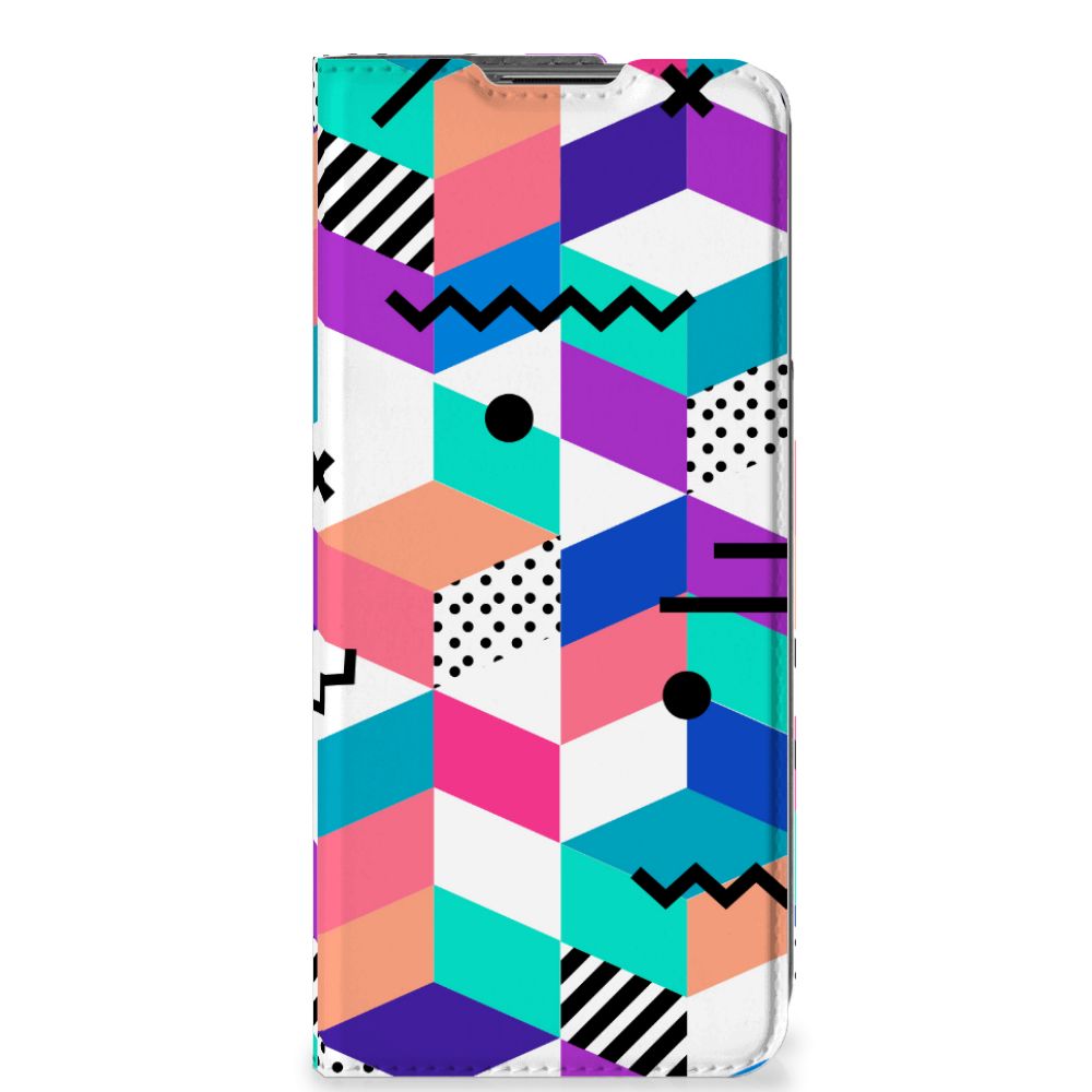 OnePlus Nord CE 2 5G Stand Case Blokken Kleurrijk - B2C Telecom
