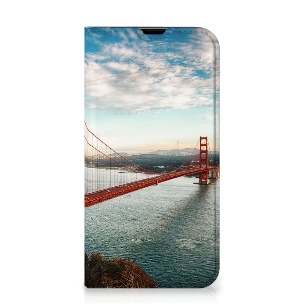 iPhone 13 Pro Book Cover Golden Gate Bridge - B2C Telecom
