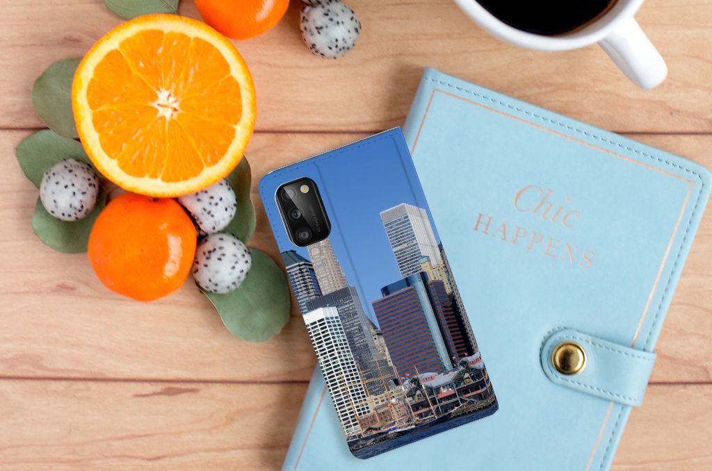 Samsung Galaxy A41 Book Cover Vrijheidsbeeld - B2C Telecom