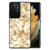 Samsung Galaxy S21 Ultra Marmeren Print Telefoonhoesje Marmer Goud B2C Telecom