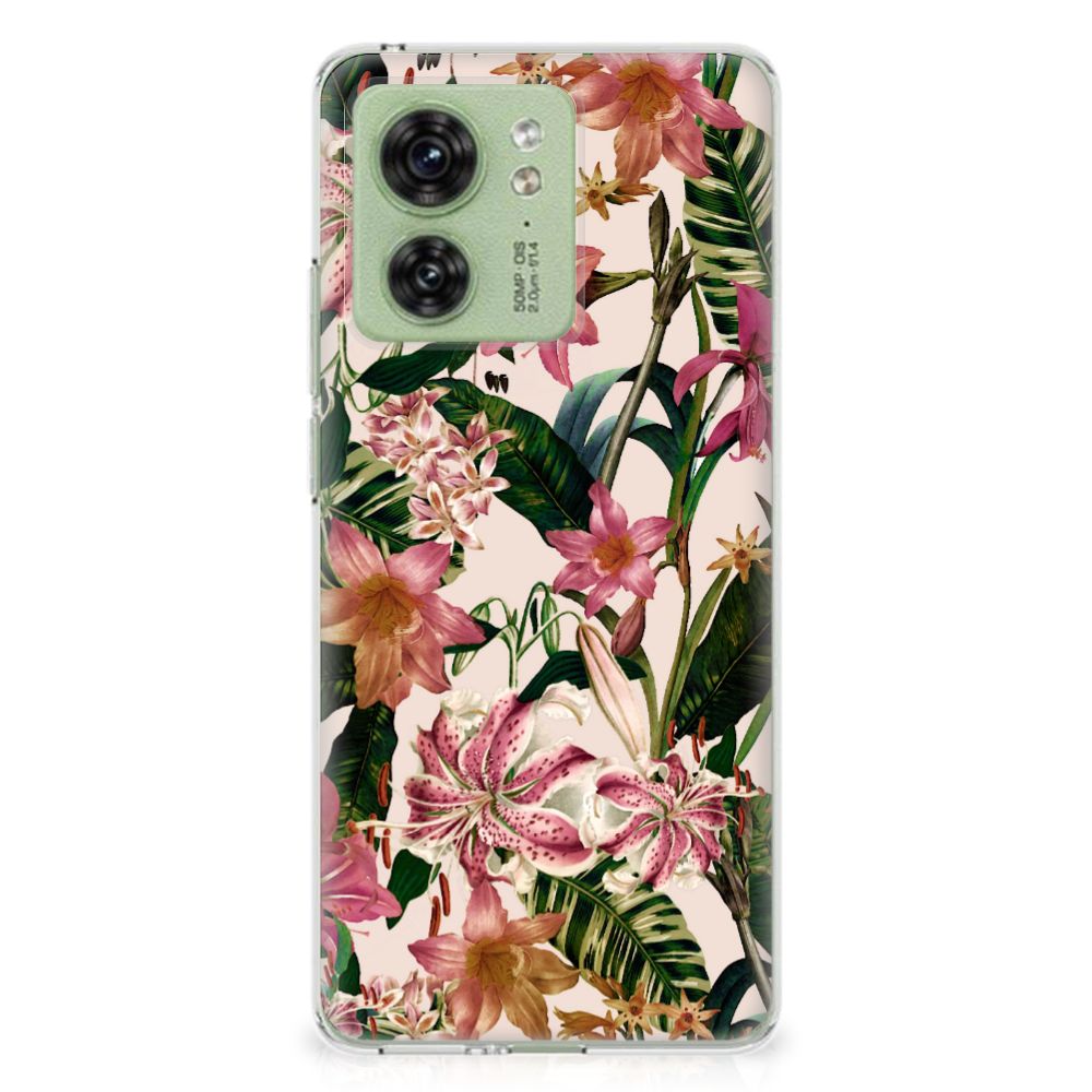 Motorola Edge 40 TPU Case Flowers