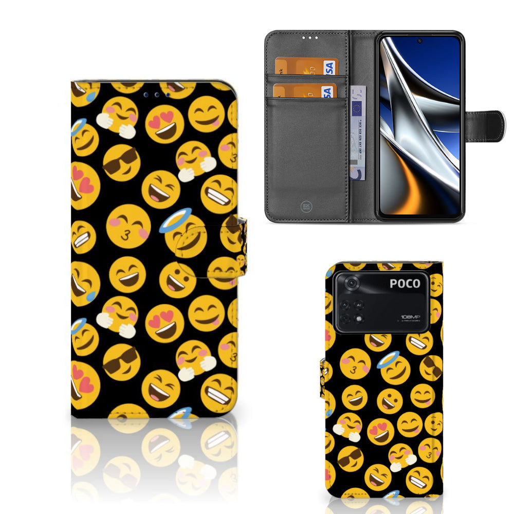 Xiaomi Poco X4 Pro 5G Telefoon Hoesje Emoji