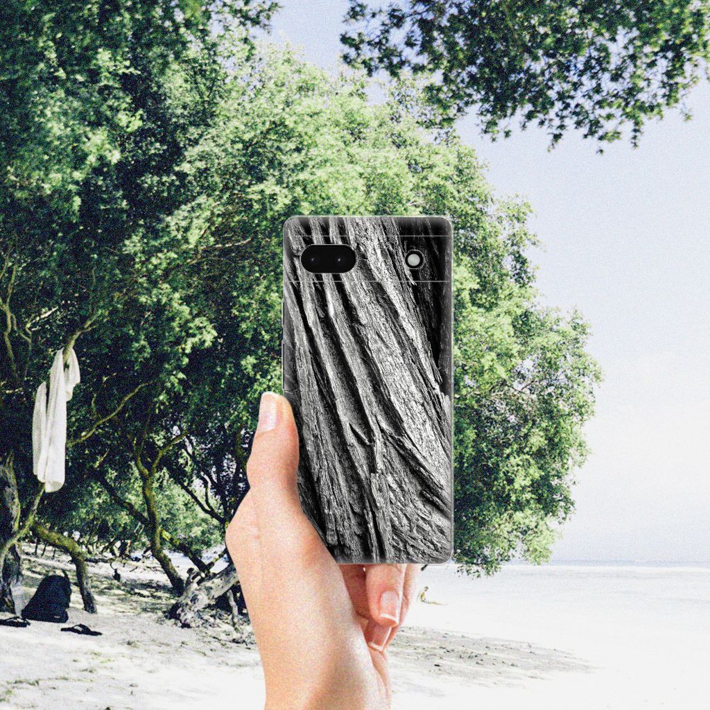 Bumper Hoesje Google Pixel 6A Boomschors Grijs B2C Telecom