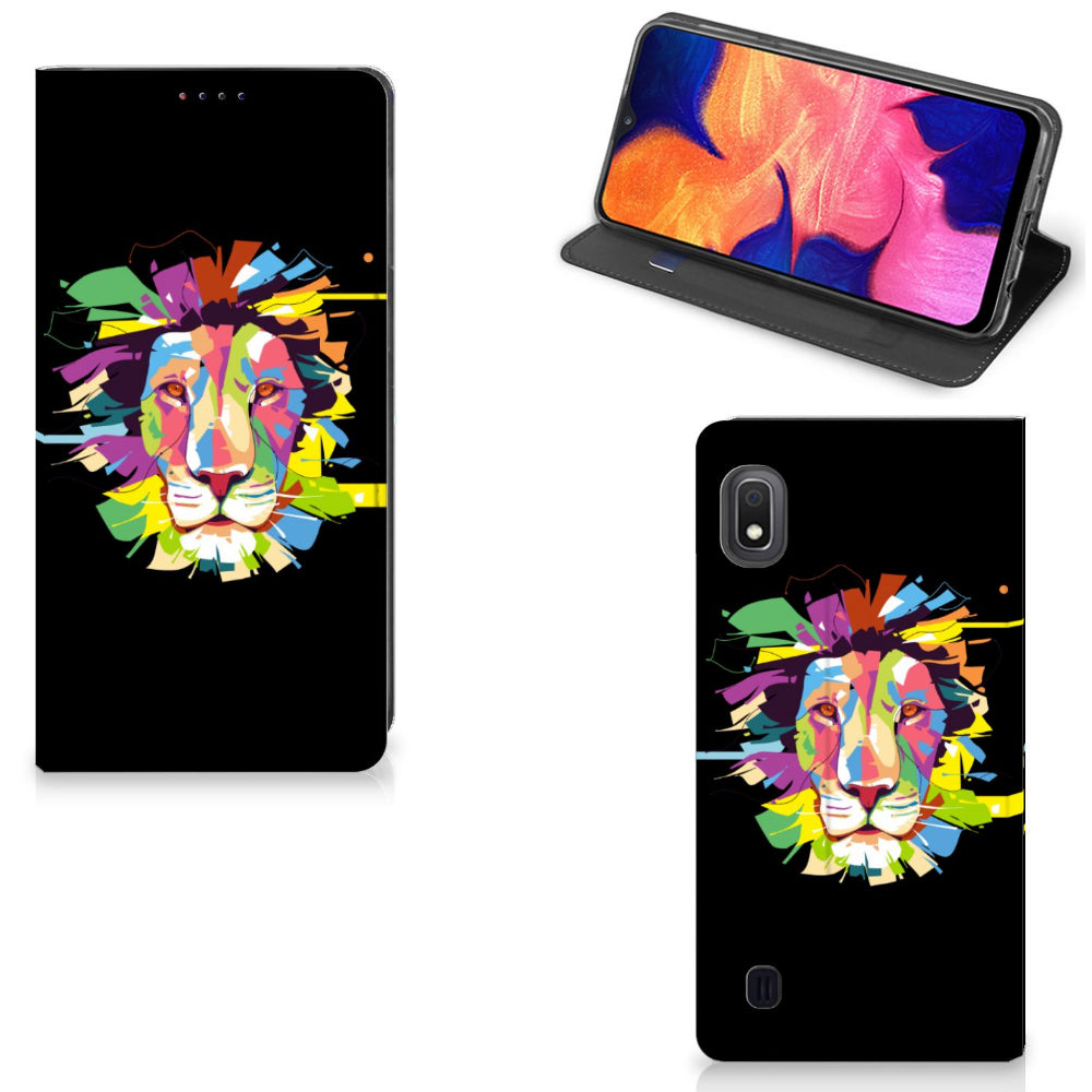 Samsung Galaxy A10 Magnet Case Lion Color