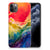 Hoesje maken Apple iPhone 11 Pro Max Watercolor Dark