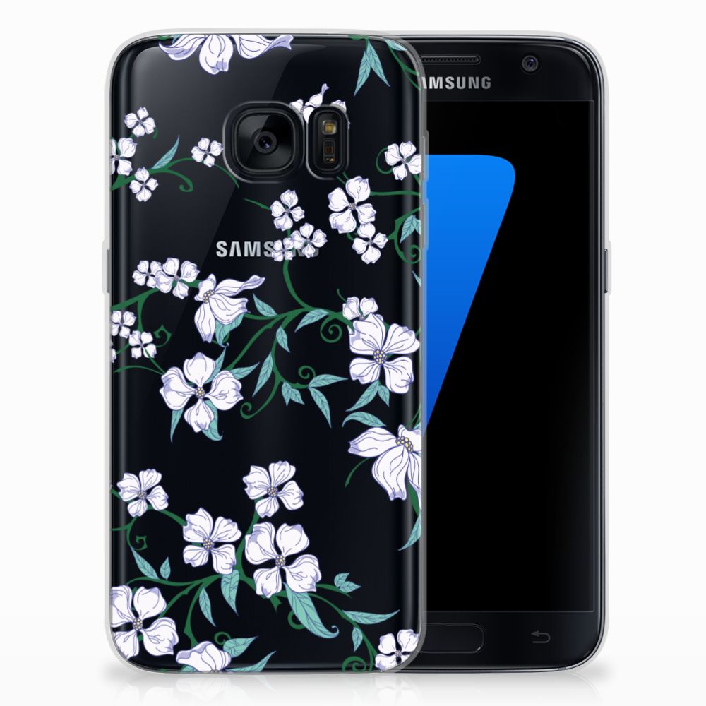 Samsung Galaxy S7 Uniek TPU Case Blossom White