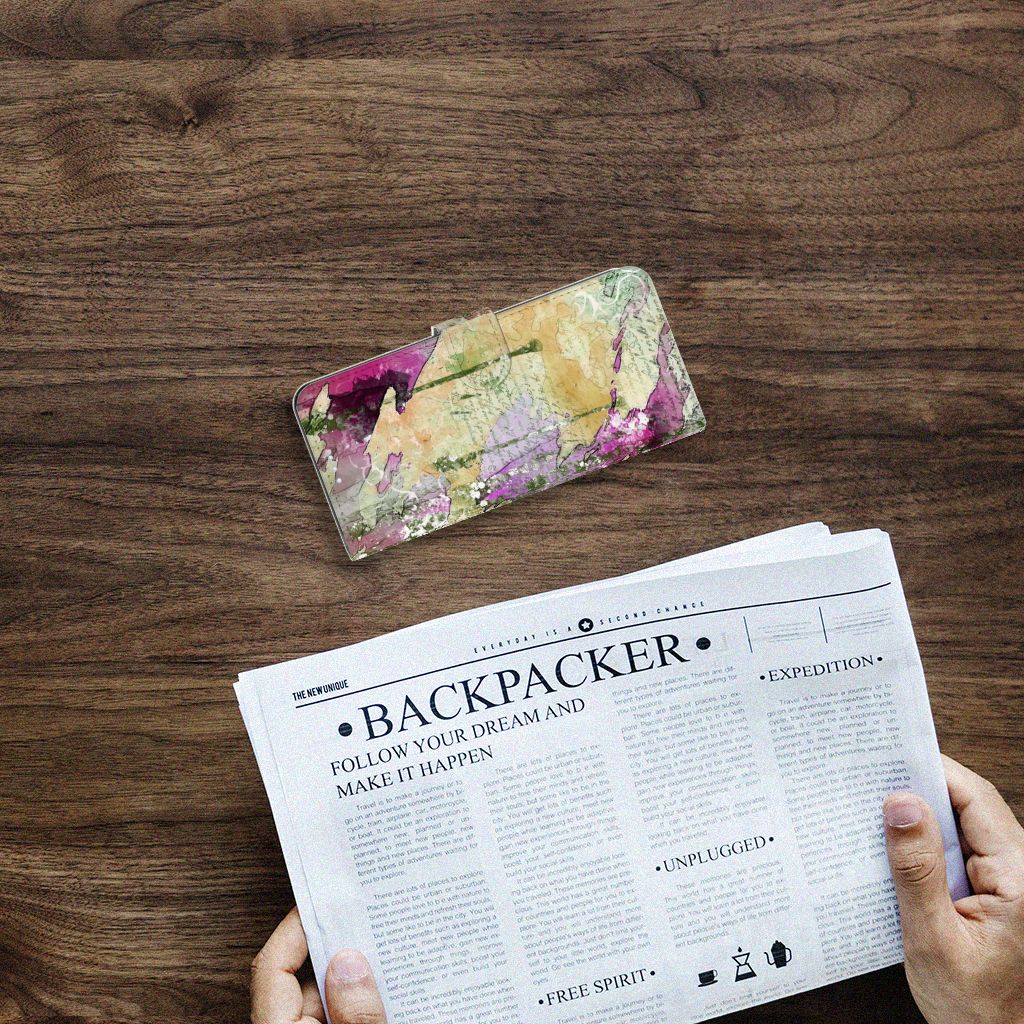 Hoesje Motorola Moto G100 Letter Painting